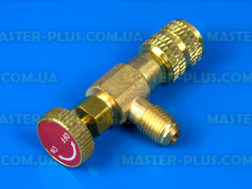 Кран заправочный R410A 5/16&quot; - 1/4&quot; для кондиціонера