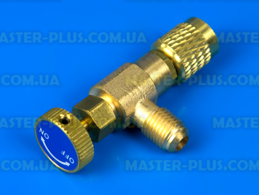 Кран заправочный R22, R404A, R407c 1/4&quot; - 1/4&quot; для кондиционера
