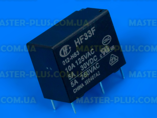 Реле HF33F 012-HS3 (12V 5A 250VDC)