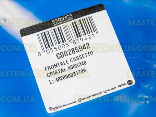 Передняя панель среднего ящика морозильной камеры  Ariston C00285942 для холодильника