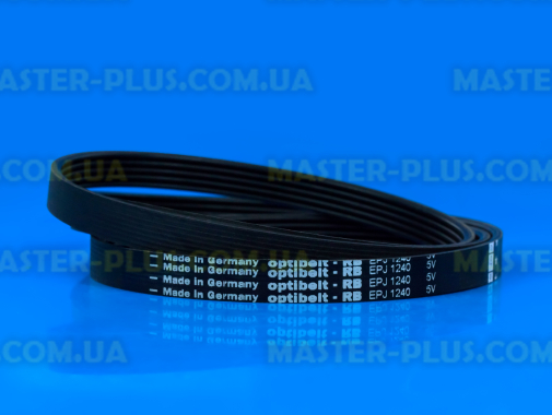 Ремень 1240 J5 EL «Optibelt» черный для стиральной машины