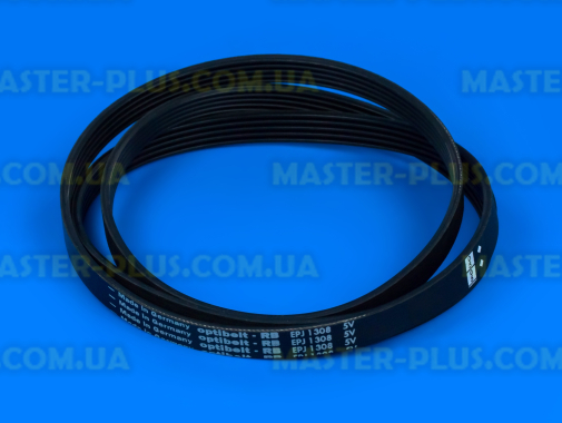 Ремінь 1308 J5 EL «Optibelt» чорний для пральної машини