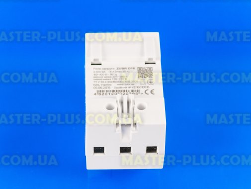 Реле напряжения 16А (max 20А) ZUBR D16