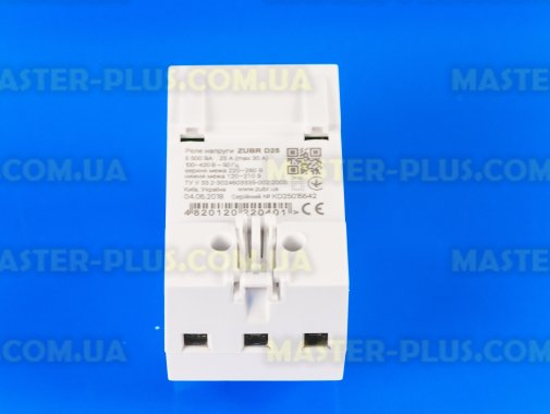 Реле напряжения 25А (max 30А) ZUBR D25