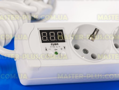 Реле напруги на дві розетки ZUBR R216y