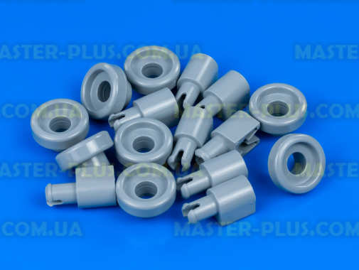 Комплект роликів для верхнього кошика сумісний із Zanussi 50286967000 для посудомийної машини