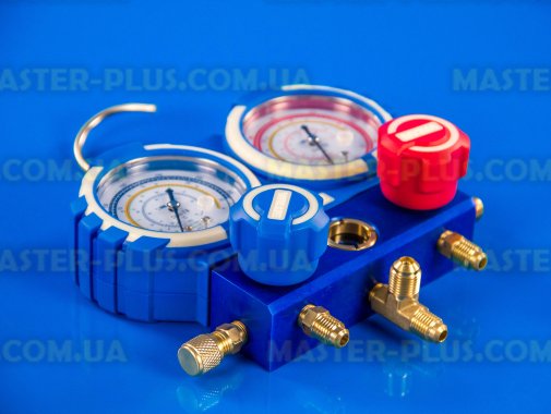 Манометрический коллектор двухвентильный VALUE VMG-2-R410A-B