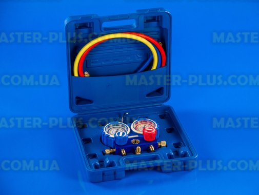 Манометрический коллектор двухвентильный VALUE VMG-2-R410A-B