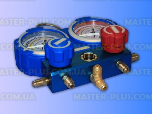 Манометрический коллектор двухвентильный VALUE VMG-2-R410A-B-02