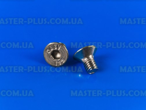Винт М6*10 впотай под шестигранник (нержавейка) DIN 7991