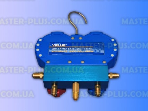 Манометрический коллектор двухвентильный VALUE VMG-2-R410A-B-02