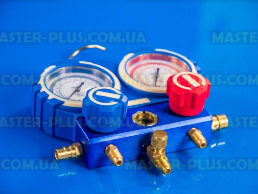 Манометрический коллектор двухвентильный VALUE VMG-2-R134a-B