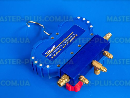 Манометрический коллектор двухвентильный VALUE VMG-2-R134a-B