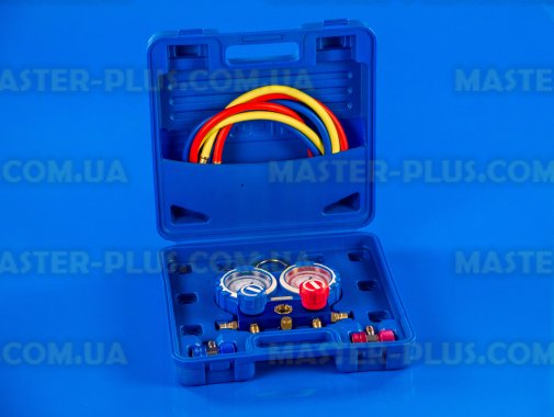 Манометрический коллектор двухвентильный VALUE VMG-2-R134a-B