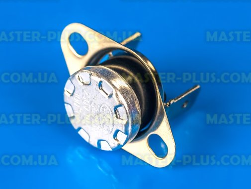 Термостат KSD301 100°C 250V 10A (клеми перпендикулярно пластині кріплення)