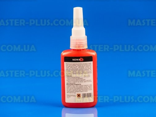 Червоний фіксатор різьби NOWAX Threadlocker 50ml