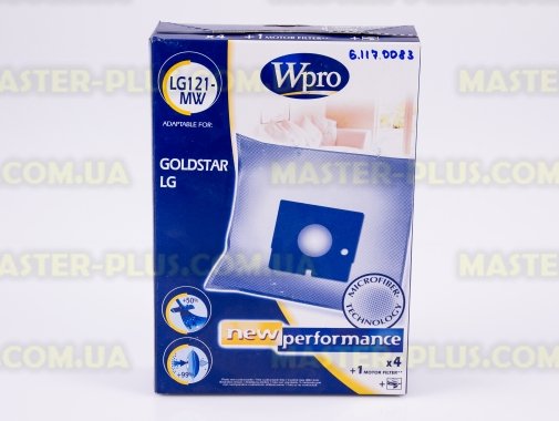 Мішок-пилозбірник для пилососа LG 121-MW WPRO для пилососа