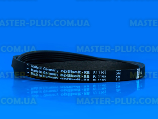 Ремінь 1192 J4 «Optibelt» чорний для пральної машини
