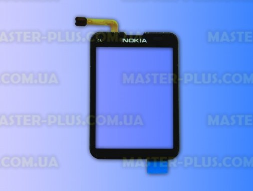 Тачскрин для телефона Nokia C3 black Taiwan для мобильного телефона
