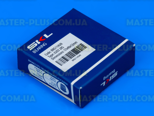 Підшипник SKL 203 2RS для пральної машини