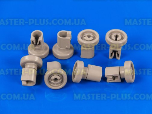 Комплект роликів для верхнього кошика сумісний із Zanussi 50286967000 для посудомийної машини