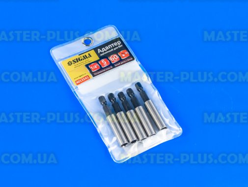 Адаптер магнитный для бит 1/4&quot;, 5шт Sigma 4012541