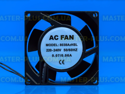 Вентилятор обдування 80x80x38 mm (XD8038AC) для холодильника