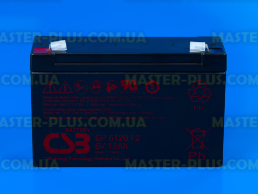 Акумуляторна батарея CSB GP6120 6V 12Ah