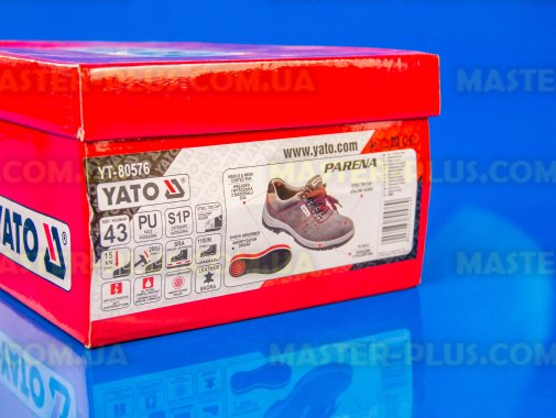 Полуботинки рабочие замшевые, 43 размер Yato YT-80576