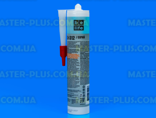 Силіконовий герметик belife Сірий 310ml