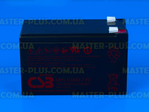 Акумуляторна батарея CSB UPS12360 12V 7,5Ah