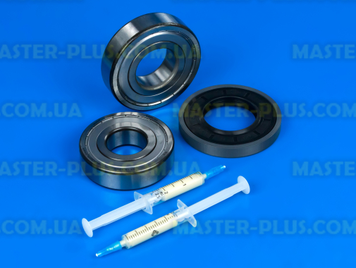 Комплект подшипников SKF, сальник Bosch Siemens 00198726 (306+307+42,4*80*10/12+втулка+смазка) для стиральной машины