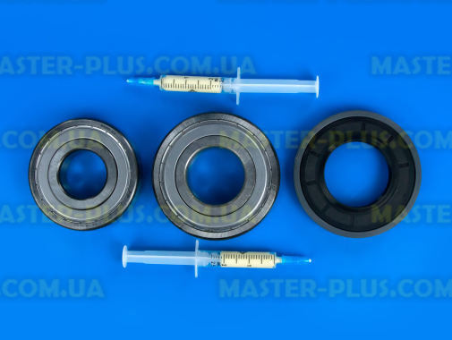 Комплект подшипников SKF, сальник Bosch Siemens 00198726 (306+307+42,4*80*10/12+втулка+смазка) для стиральной машины