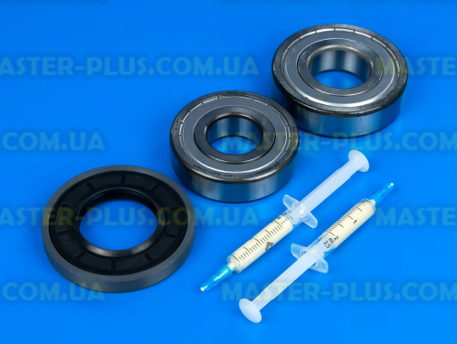 Комплект подшипников SKF, сальник Bosch Siemens 00198726 (306+307+42,4*80*10/12+втулка+смазка) для стиральной машины
