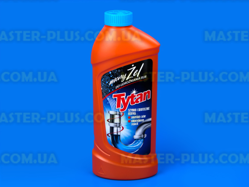 Гель для прочищення каналізаційних труб TYTAN, 1л