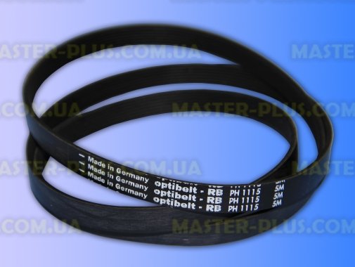 Ремень 1115 H7 «Optibelt» черный для стиральной машины