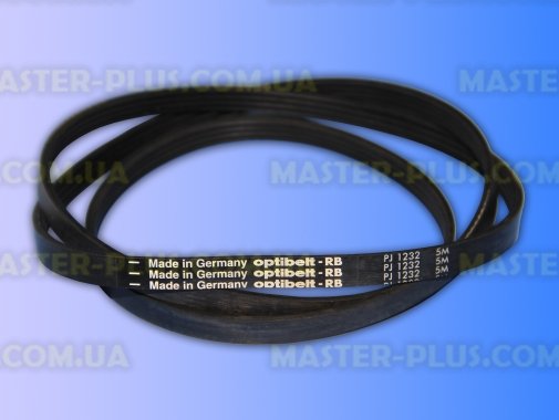 Ремінь 1232 J4 «Optibelt» чорний для пральної машини