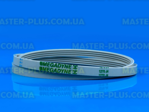 Ремінь 1270 J4 «Megadyne» жовтий для пральної машини