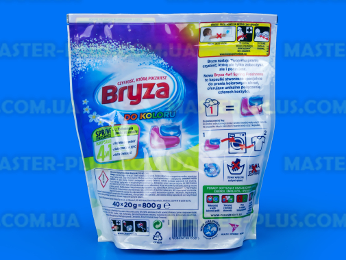 Капсули для прання Bryza Color, (40 шт)