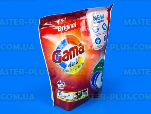 Капсули для прання Gama 4в1 Original 30шт
