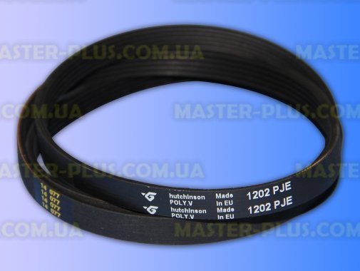 Ремінь 1202 J5 EL «Hutchinson» чорний для пральної машини