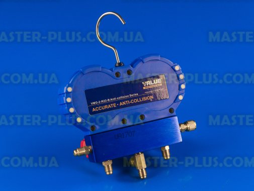 Манометрический коллектор двухвентильный VALUE VMG-2-R22-B-02