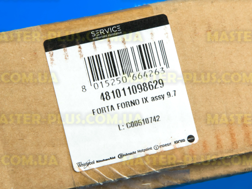 Стекло двери духовки наружное Whirlpool 481011098629 для плиты и духовки