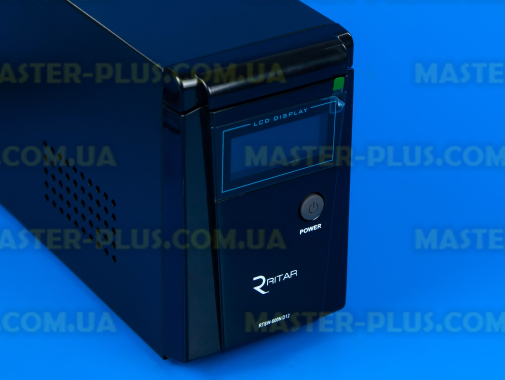 ДБЖ з правильною синусоїдою Ritar RTSW-600ND12 LCD, 360W 12V, під зовнішню АКБ