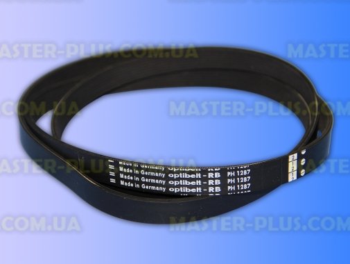 Ремень 1287 H8 «Optibelt» черный для стиральной машины