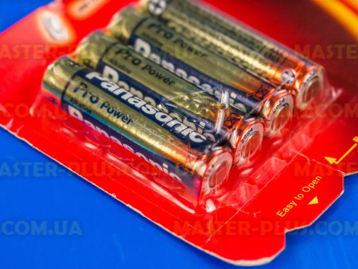 Батарейка Panasonic Pro Power AAA BLI 4 шт Alkaline (LR03XEG/4BP)
