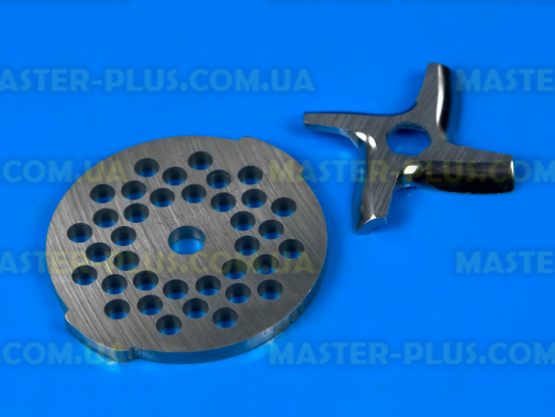 Комплект (ніж+сітка) сумісний з Moulinex A09B01 для м’‎ясорубки