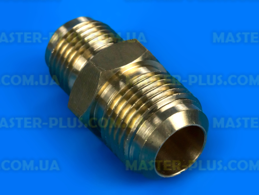 Муфта латунная 3/8&quot; - 1/2&quot; нар. резьба для кондиционера
