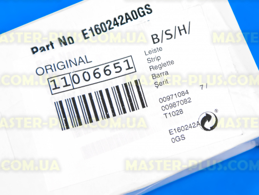 Накладка (планка) декоративна права Bosch 11006651 для мікрохвильової печі