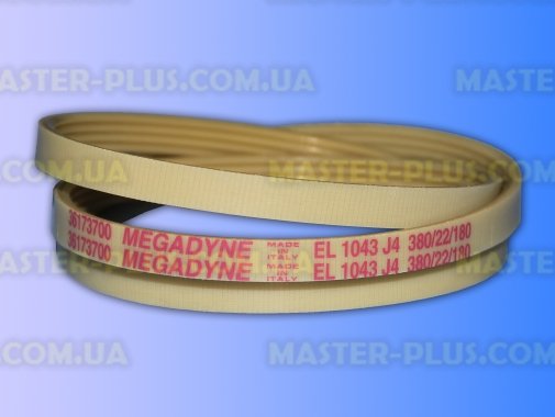 

Ремень 1043 J4 EL «Megadyne» желтый